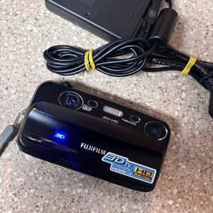 Fujifilm Black 3D HD Digital Camera